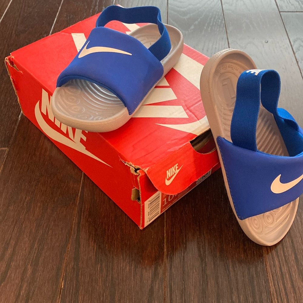 NWT Nike Kawa Slides Toddler  10c